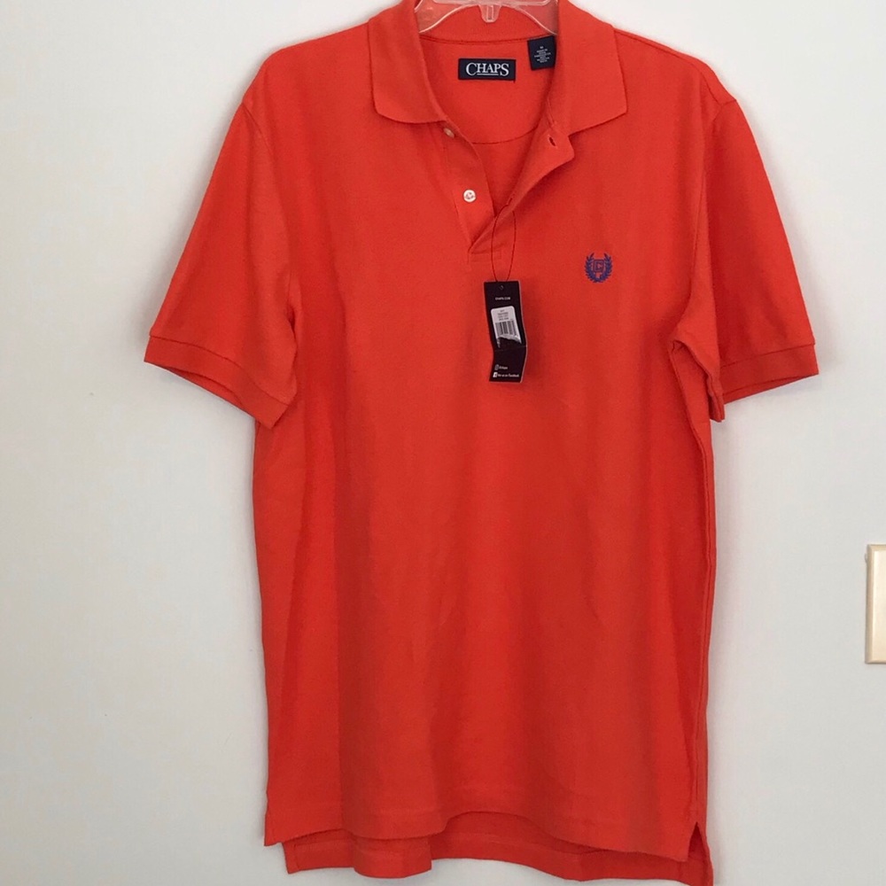 Chaps Polo Mens Shirt Size Medium